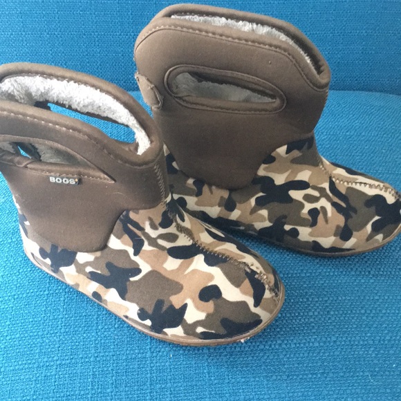 Baby Bogs waterproof boots-Camo Size 10 - Picture 2 of 5